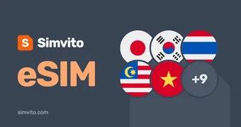 亚洲 · 14 个地区（含老挝） eSIM