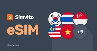 亚洲 · 14 个地区 eSIM