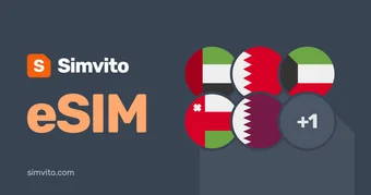 海湾合作委员会国家 · 6 个地区（含阿曼） eSIM