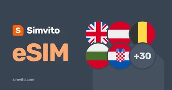 Europe · 35 areas (incl. San Marino) eSIM