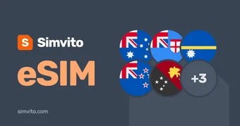 大洋洲 · 8 个地区 eSIM