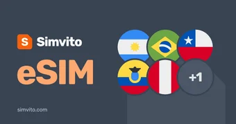 南美洲 · 6 個地區 eSIM